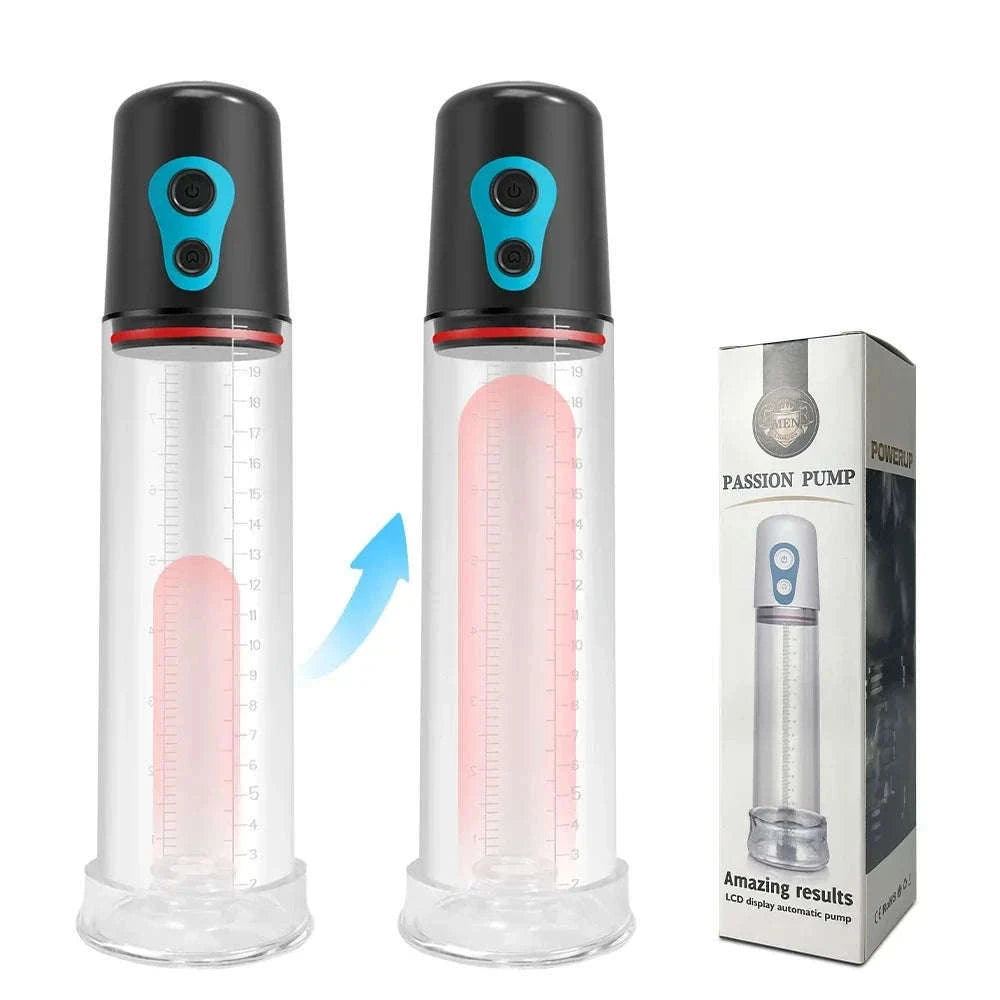 Electric Penis Pump with Adjustable Vacuum and Quick Release-YJB08-BK