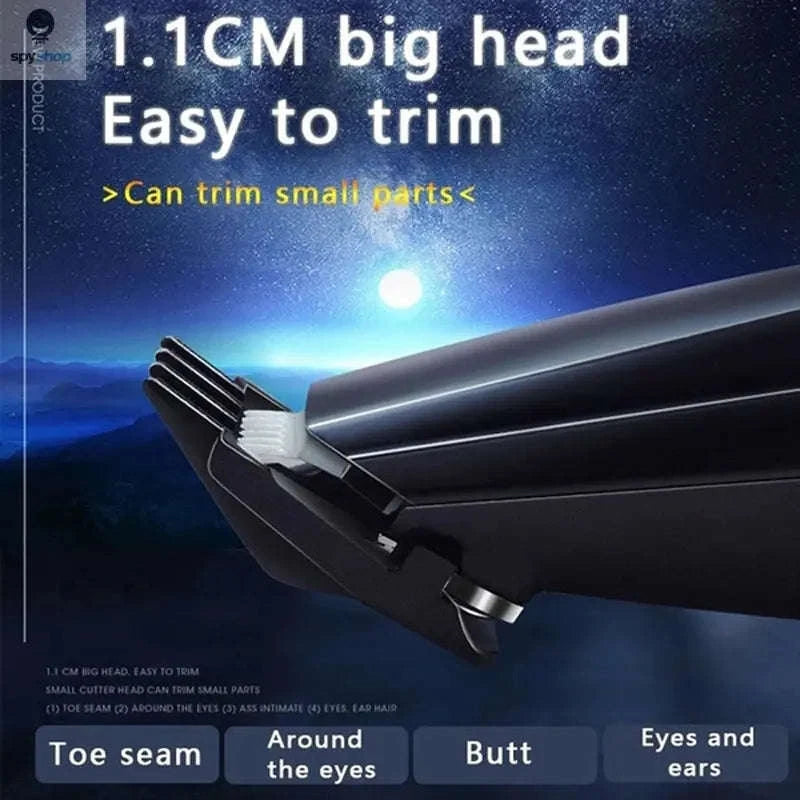 Electric Pet Clipper Grooming Kit – Quiet, Cordless, Precise Trimming-Kit 1 / CHINA