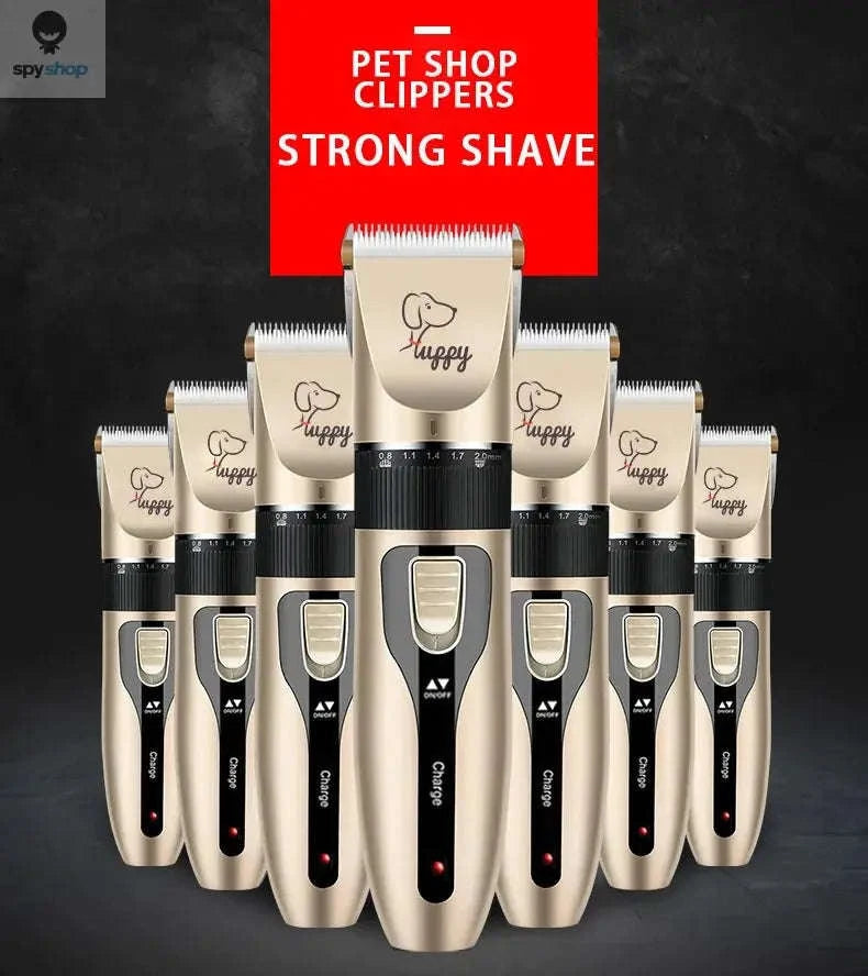 Electric Pet Clipper Grooming Kit – Quiet, Cordless, Precise Trimming-Kit 1 / CHINA