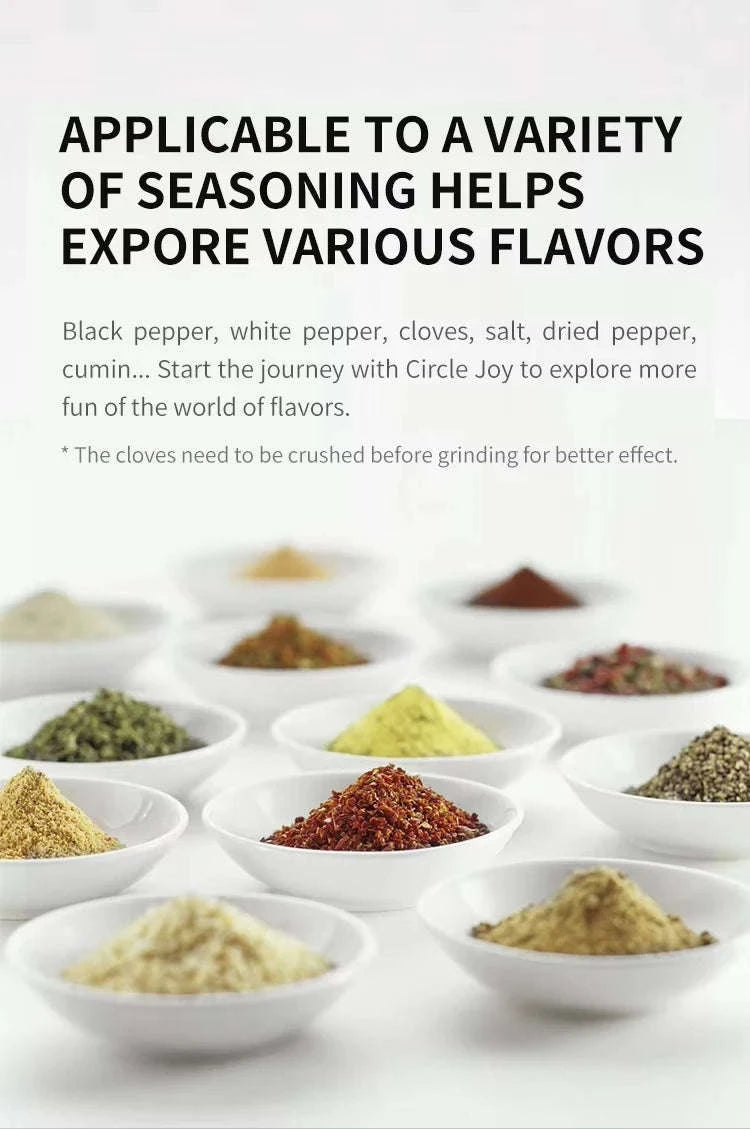 Electric Salt and Pepper Grinder Set with Rechargeable Base-KYMQ-32C-H52