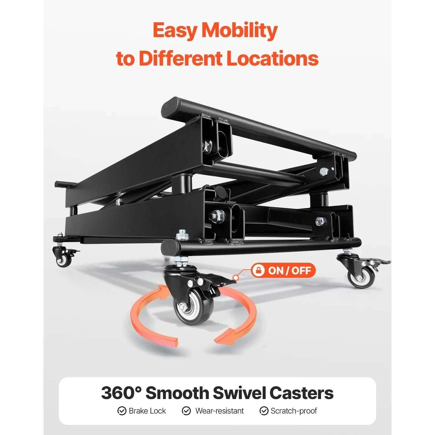 Electric Scissor Lift Table 330lb Adjustable 8–28in Platform-330lbs / Mexico