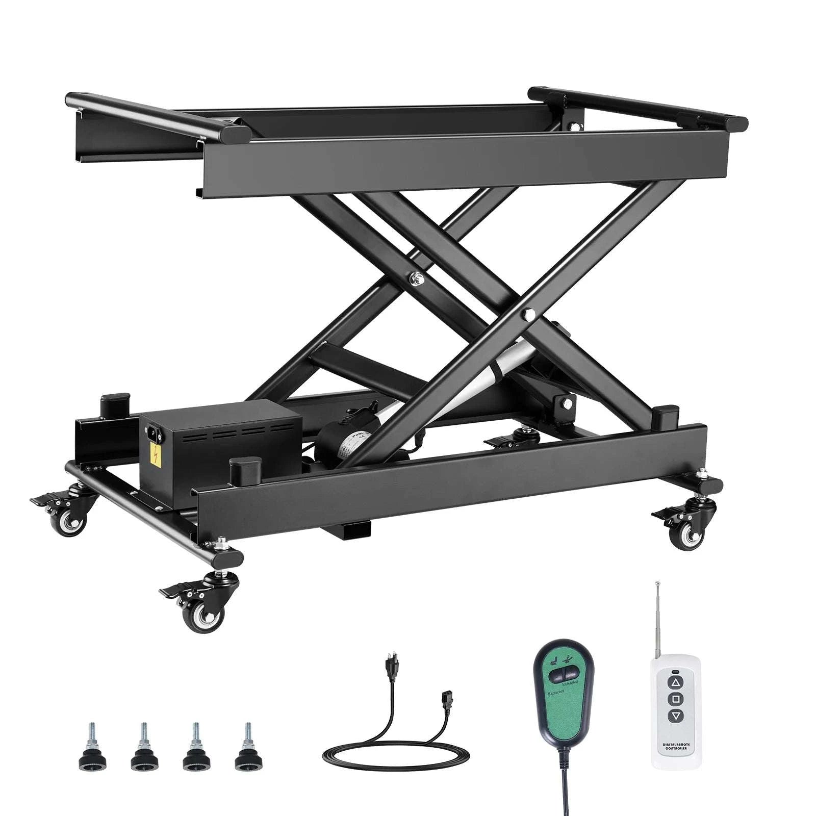 Electric Scissor Lift Table 330lb Adjustable 8–28in Platform-330lbs / Mexico