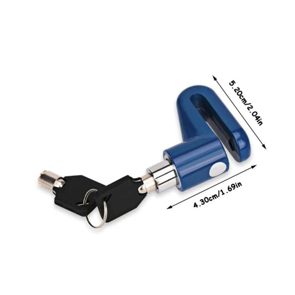 Electric Scooter Disc Brake Lock-Blue