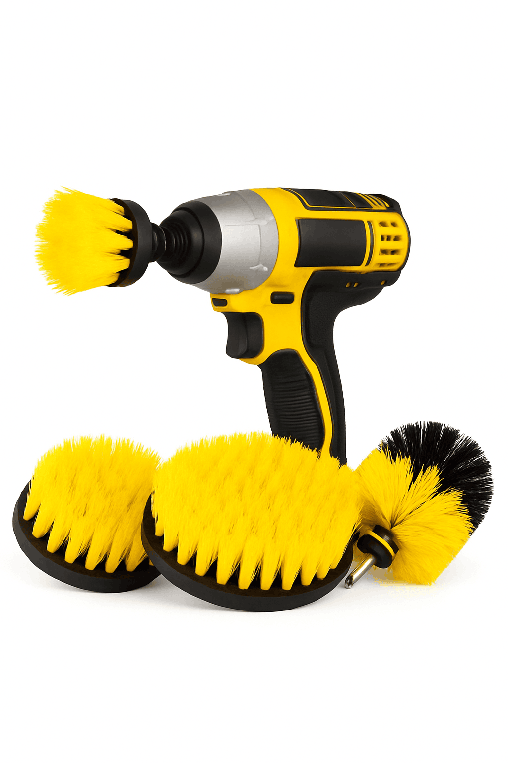 Electric Scrubber Brush Drill Kit for Faster Deep Cleaning-C