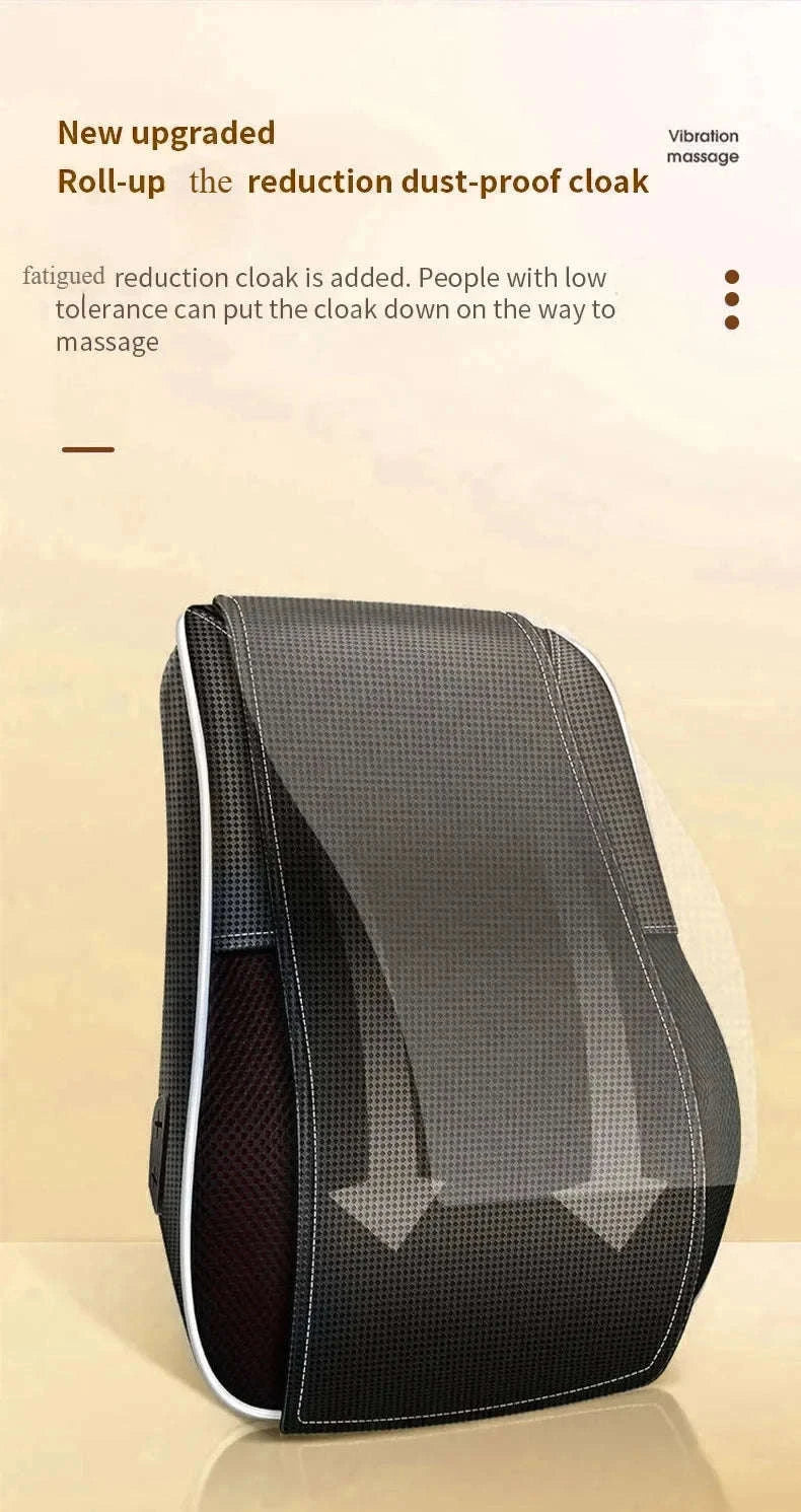 Electric Shiatsu Massage Pillow for Neck and Back-Ordinary model / EU Plug