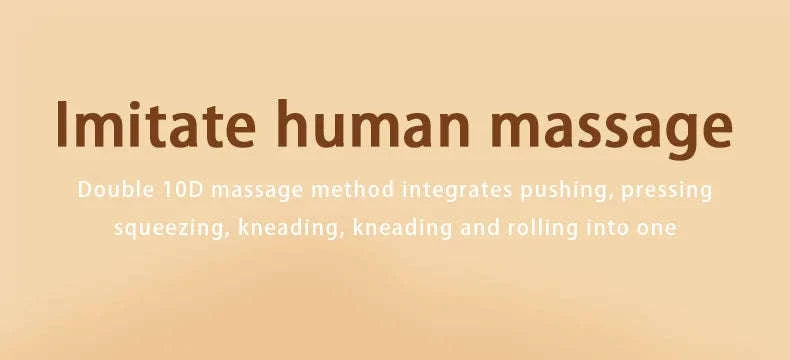 Electric Shiatsu Massage Pillow for Neck and Back-Ordinary model / EU Plug