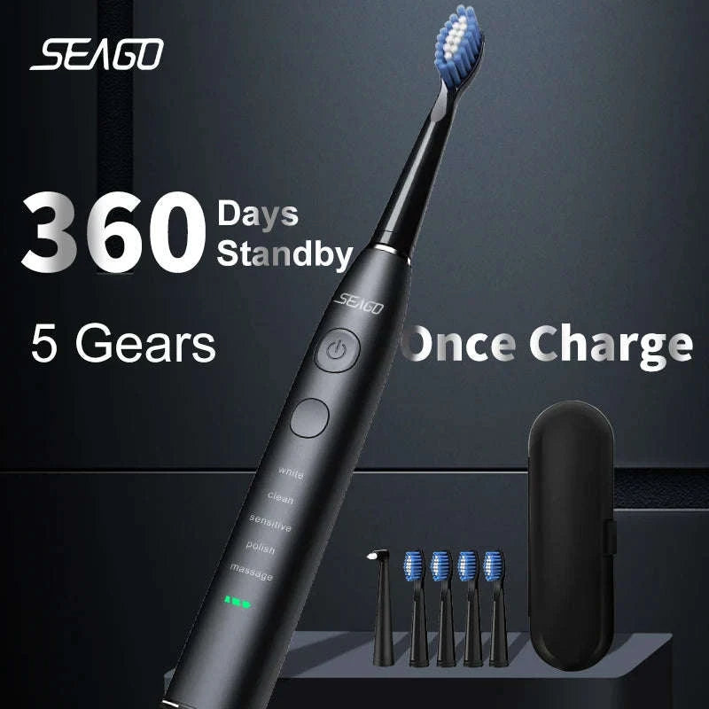 Electric Sonic Toothbrush SG-575-575 Black