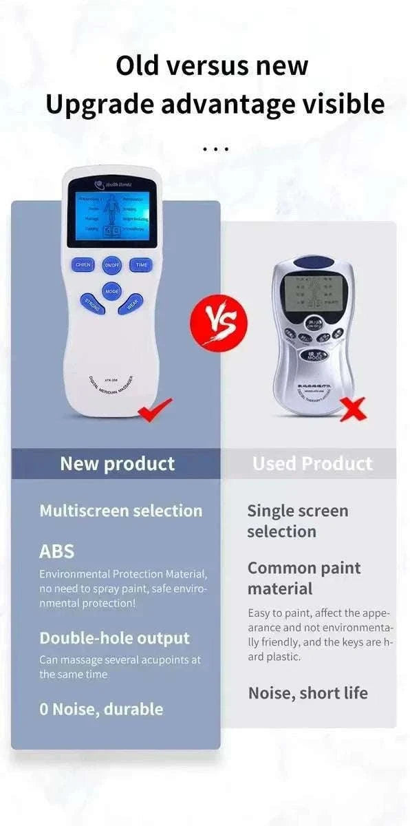 Electric TENS Muscle Stimulator for Targeted Home Relief-US PLUG
