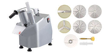 Electric Vegetable Cutter with 6 Cutting Disks for Slicing and Shredding-550W / spain