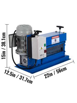 Electric Wire Stripping Machine 370W 11 Channels for Copper Recycling-United States