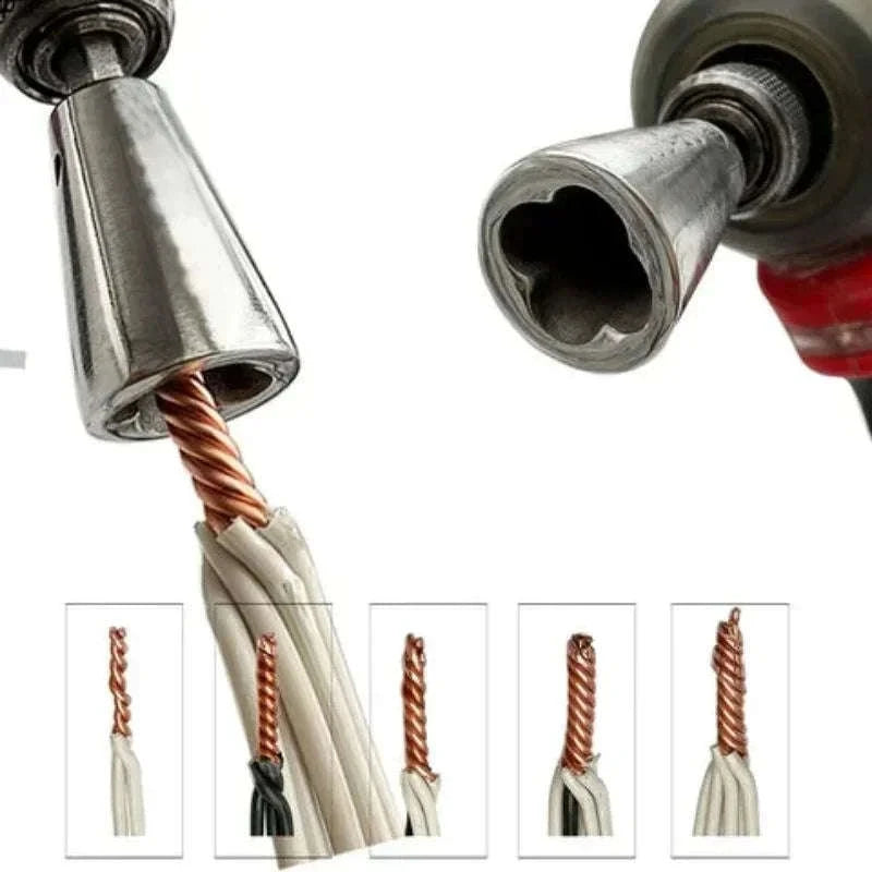 Electrician Wire Twisting Tool for Power Drills-1pc