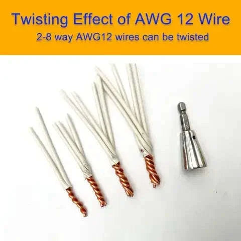 Electrician Wire Twisting Tool for Power Drills-1pc