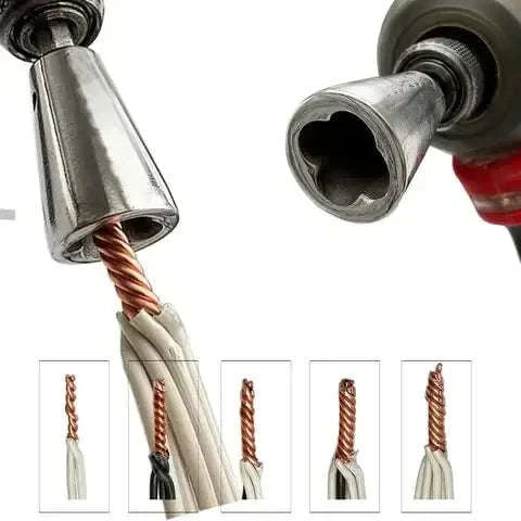 Electrician Wire Twisting Tool for Power Drills-1pc