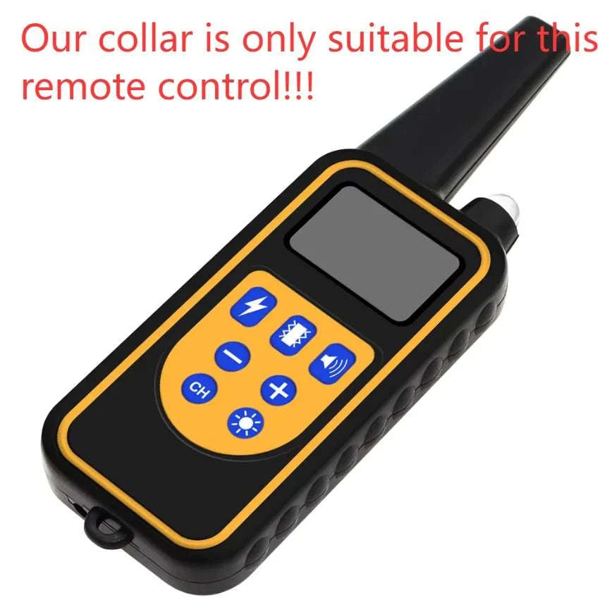 Electronic Dog Training Collar (Receiver Only, No Remote)-Black / China Mainland