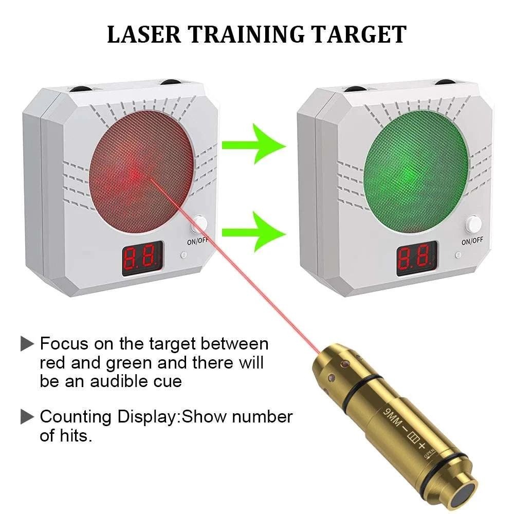 Electronic Laser Target with Scoring & Sound Effects Training Toy-