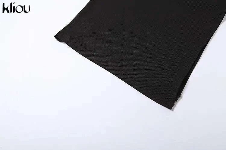 Elegant Office Maxi Dress-black / S