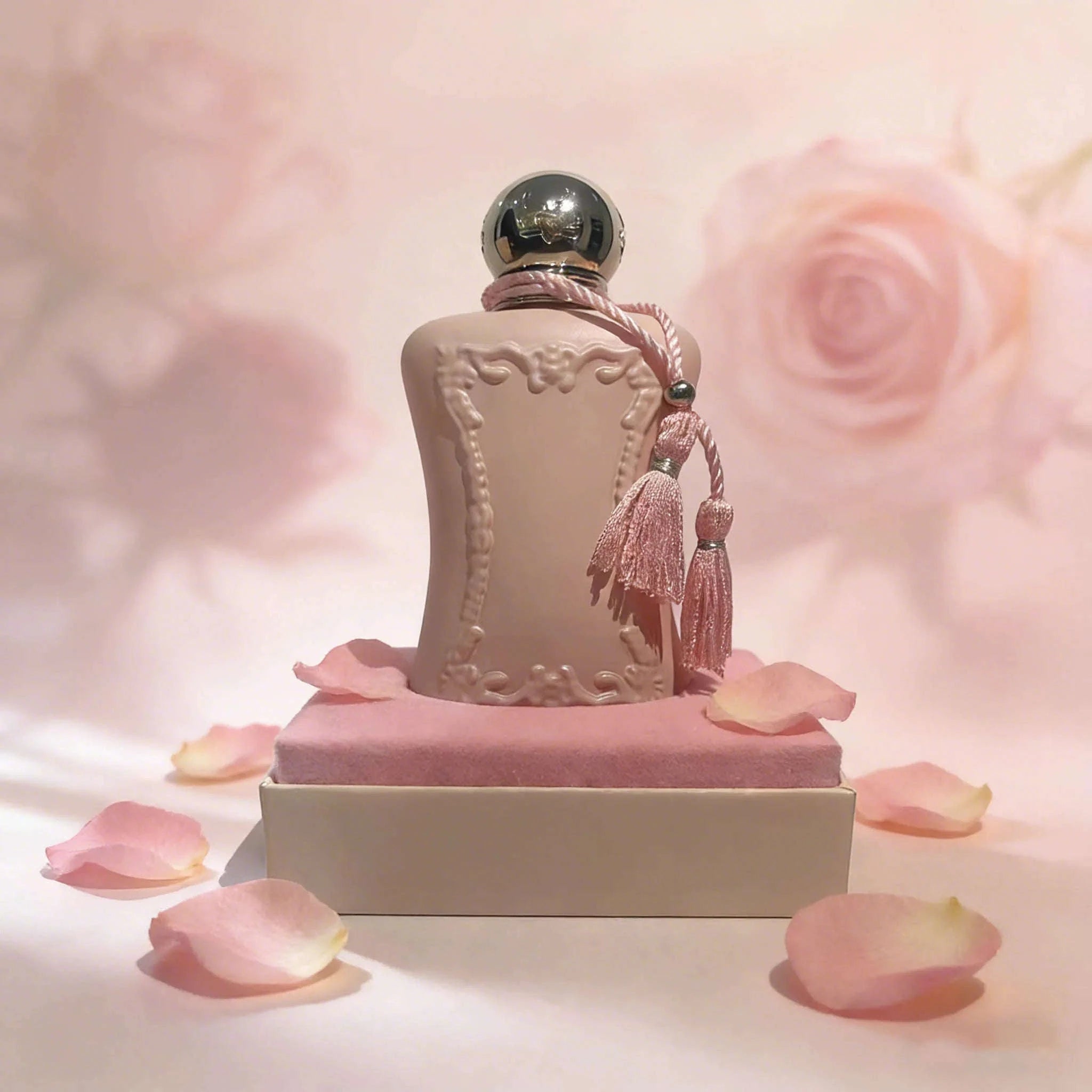 Elegant Pink Bottle with Tassel Floral Fragrance for Daily Wear-United States