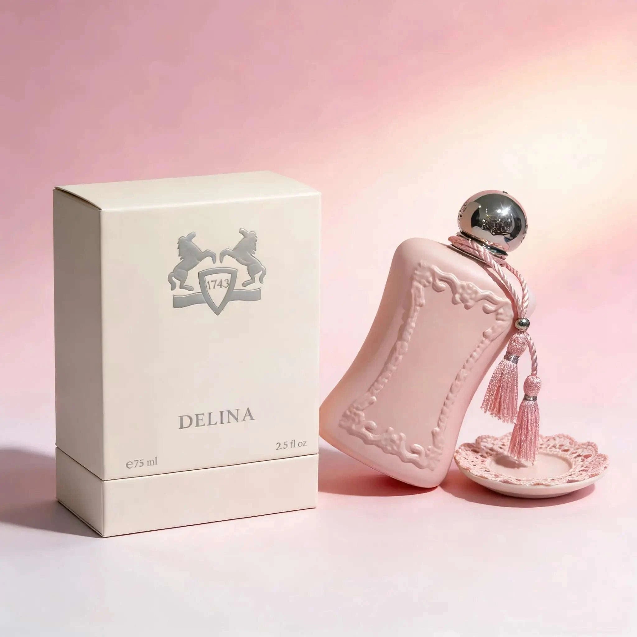 Elegant Pink Bottle with Tassel Floral Fragrance for Daily Wear-United States