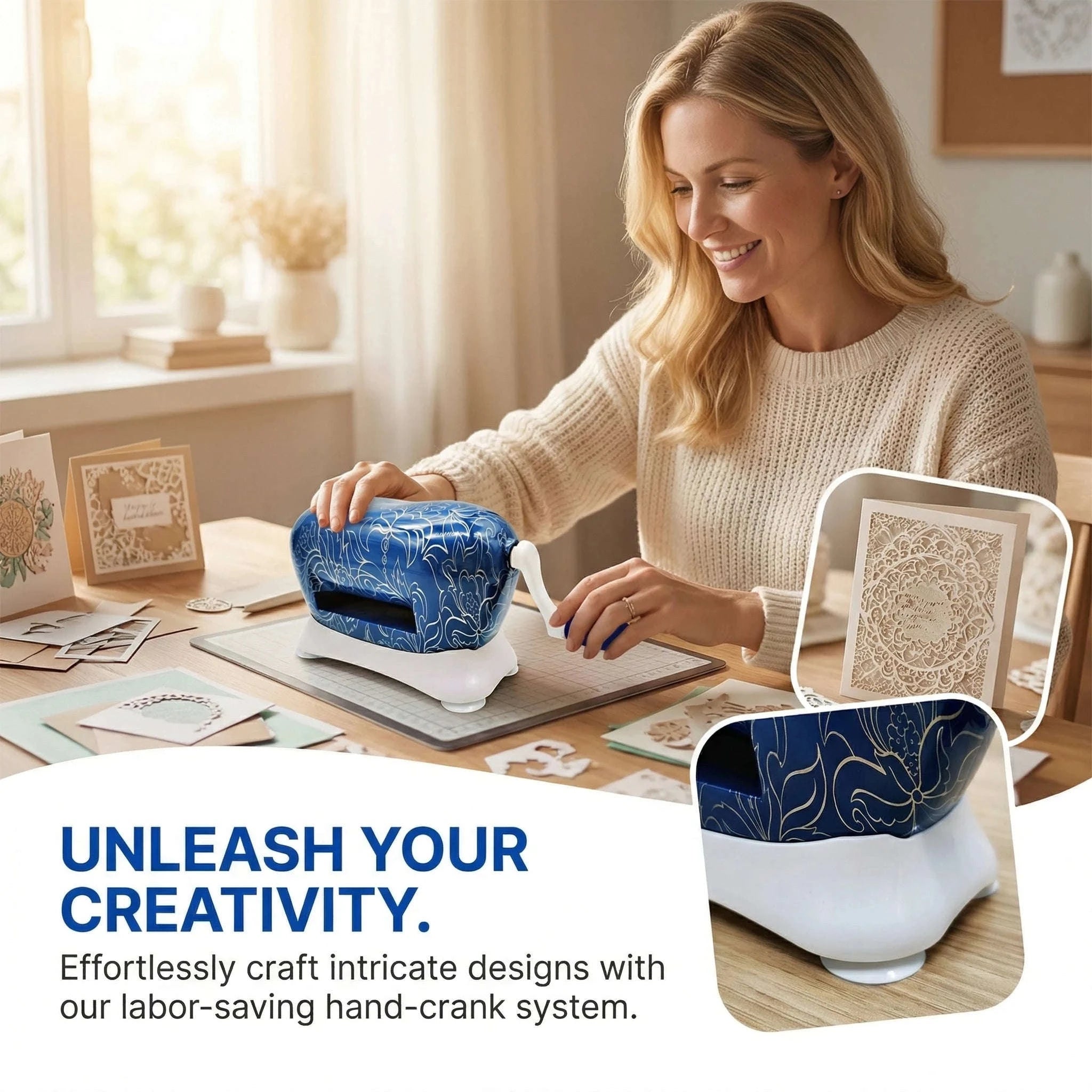 Elephant Die Cutting & Embossing Machine with Floral Finish Set-All-New 2026 / United States