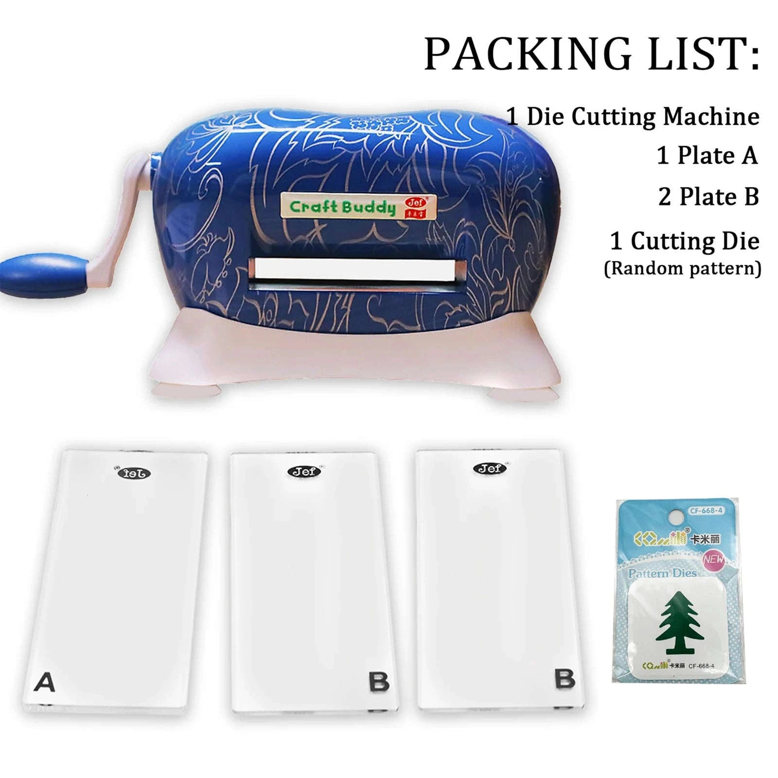 Elephant Die Cutting & Embossing Machine with Floral Finish Set-All-New 2026 / United States