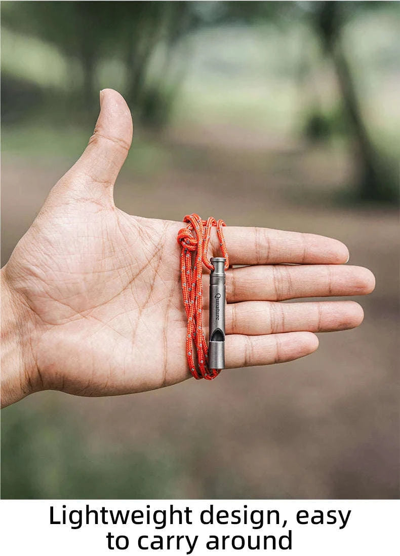 Emergency Aluminum Safety Whistle for Hiking, Camping & Outdoor Use-600041001