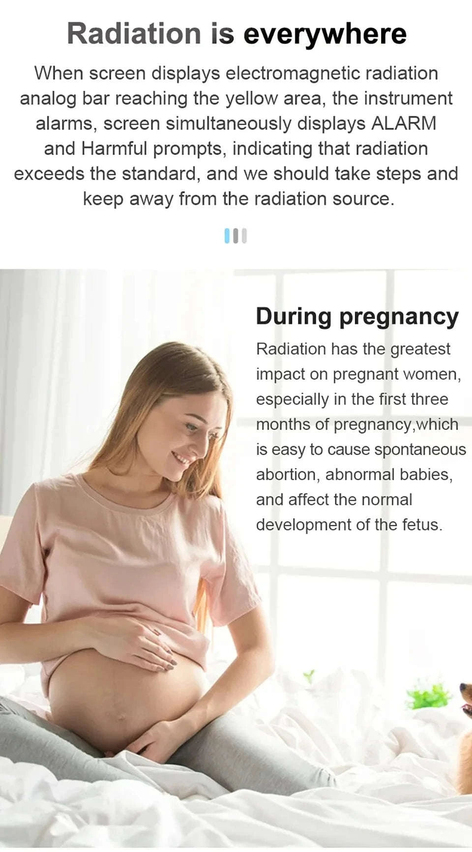 EMF01 Electromagnetic Radiation Detector High Precision EMF Meter-EMF01