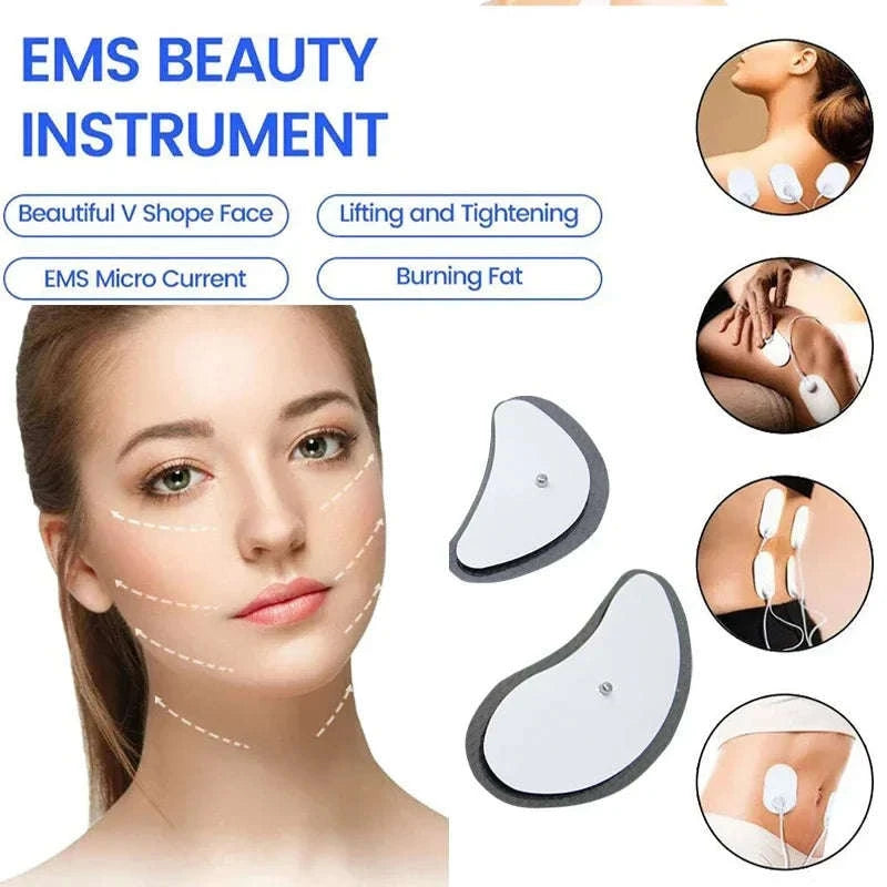 EMS Microcurrent Facial Massager for Lifting, Eye Care & Relaxation-United States / WHITE