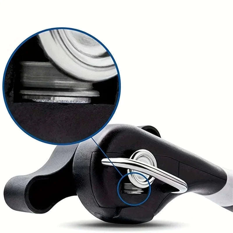 Ergonomic Can Opener with Safe Grip and Side-Cut Design-1pcs