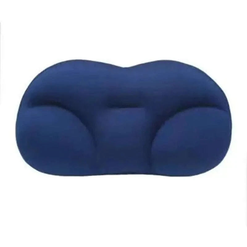 Ergonomic Cloud Pillow – Egg‑Shaped Comfort-Dark Blue / 40x25x10cm