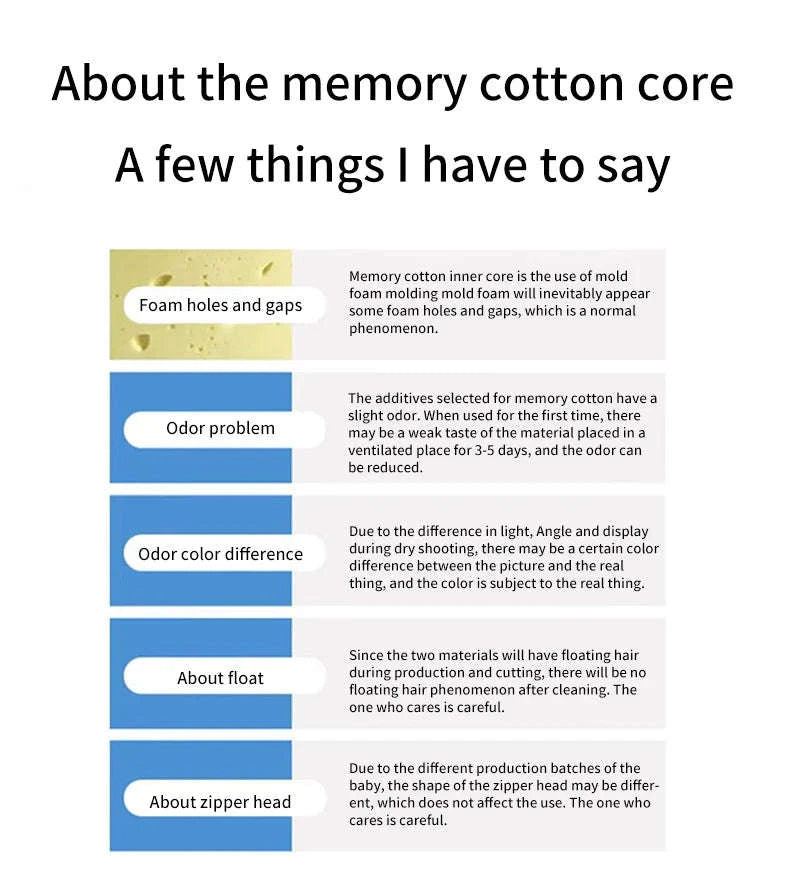 Ergonomic Memory Foam Office Cushion-blue