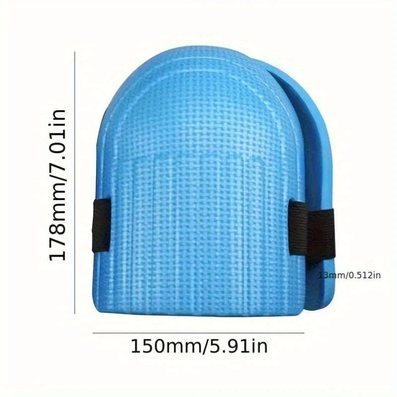 Ergonomic Waterproof Knee Pads for Industrial and Automotive Work-Pink