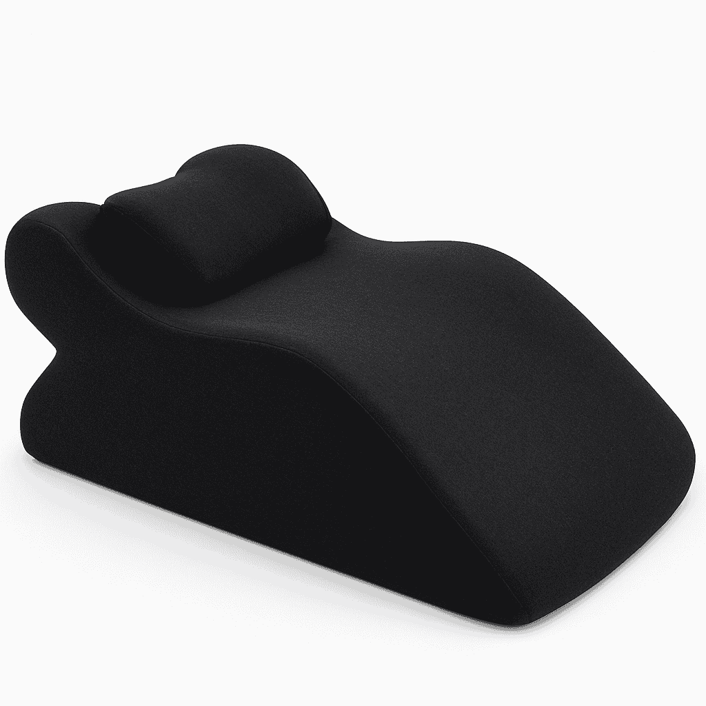 Ergonomic Wedge Pillow 30°/60° Adjustable Memory Foam Support-Light gray / france