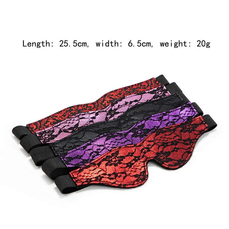 Erotic Lace Eye Mask-Black