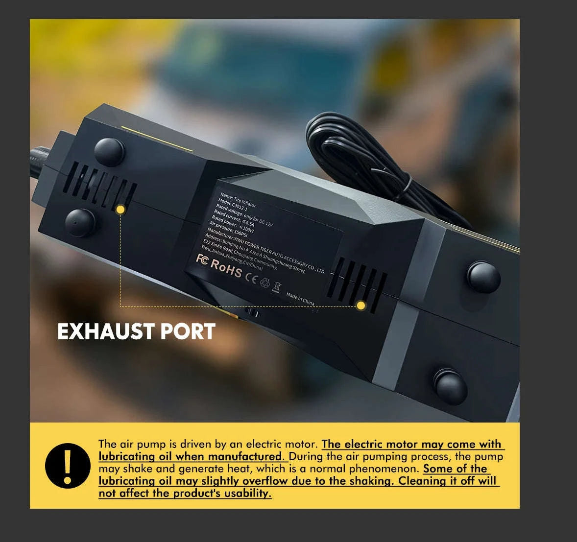 Error-C3012-1 air pump