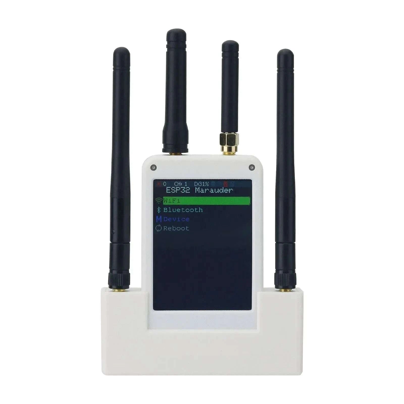 ESP32 Marauder 4-in-1 Module with Antenna, USB, GPS & Battery-5 c w