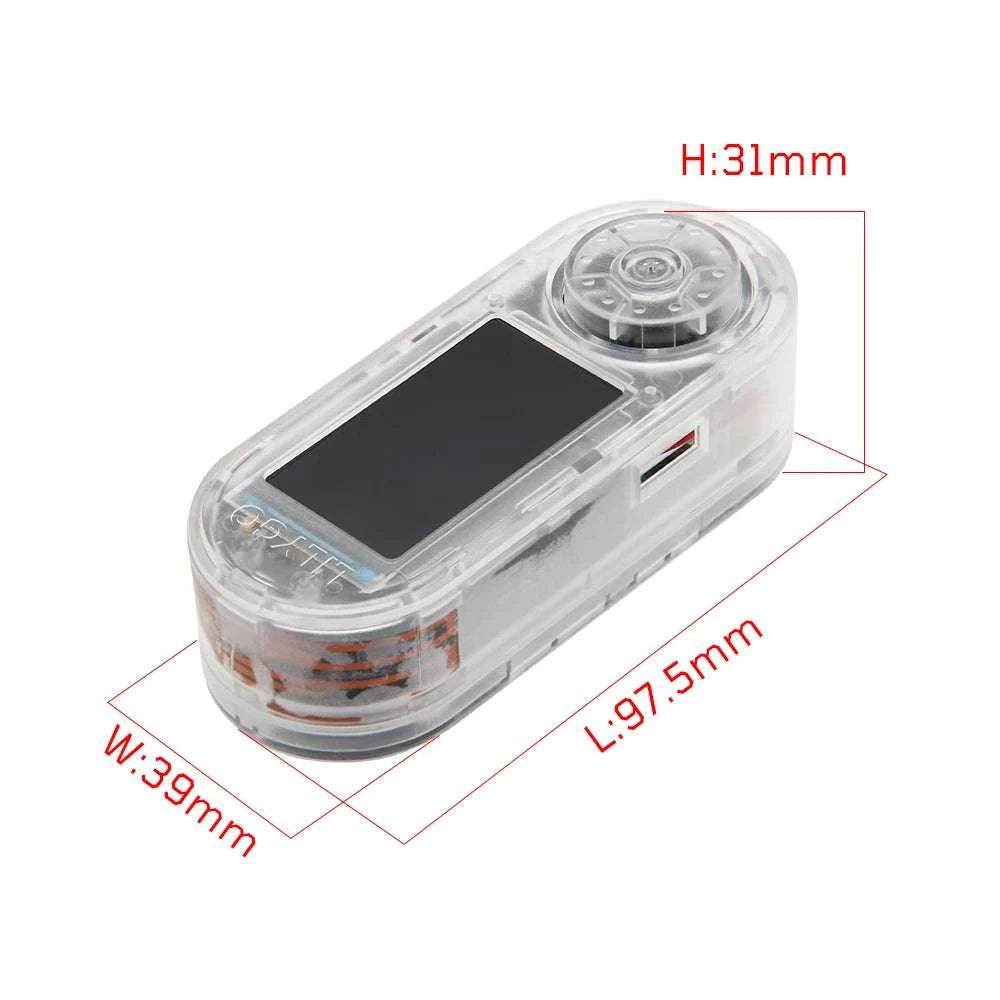 ESP32-S3 RF Development Board with CC1101, NFC, LCD & 1300mAh Battery-Transparent(Ext.Ant) / China Mainland / T-Embed PLUS