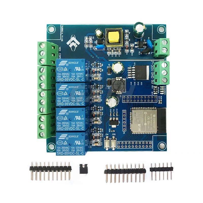 ESP32 WiFi Bluetooth Relay Module Board-DC5-30V 8 channel