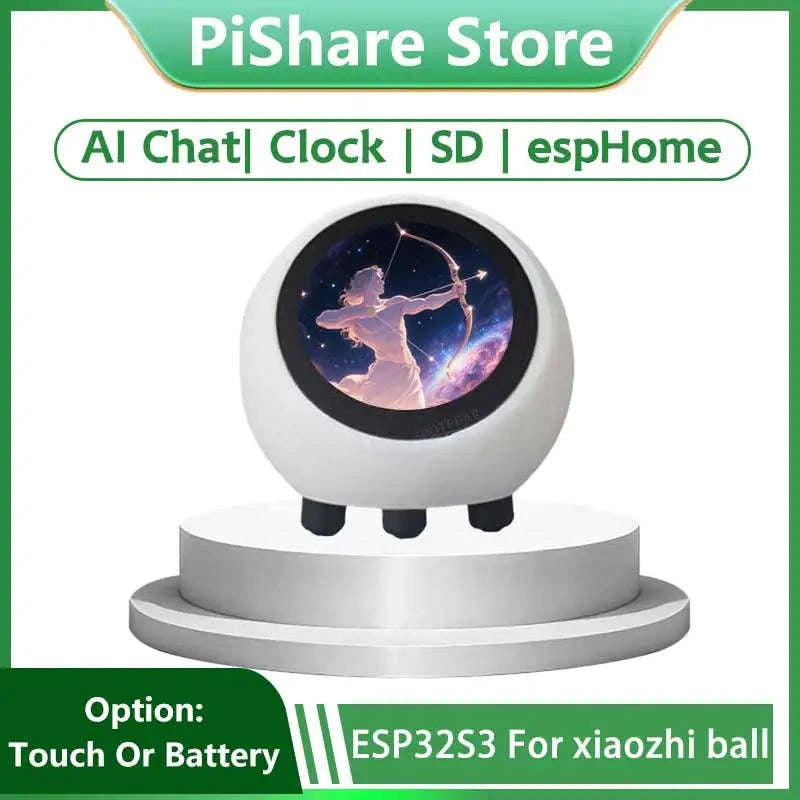 espHome Assistant Compatible XiaoZhi AI Voice Chat Robot Ball-With-Touch-With-BAT