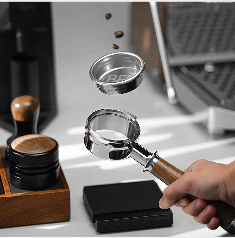 Espresso Filter Basket 15g Double-Layer Stainless Steel-58.5mm 15g / United States