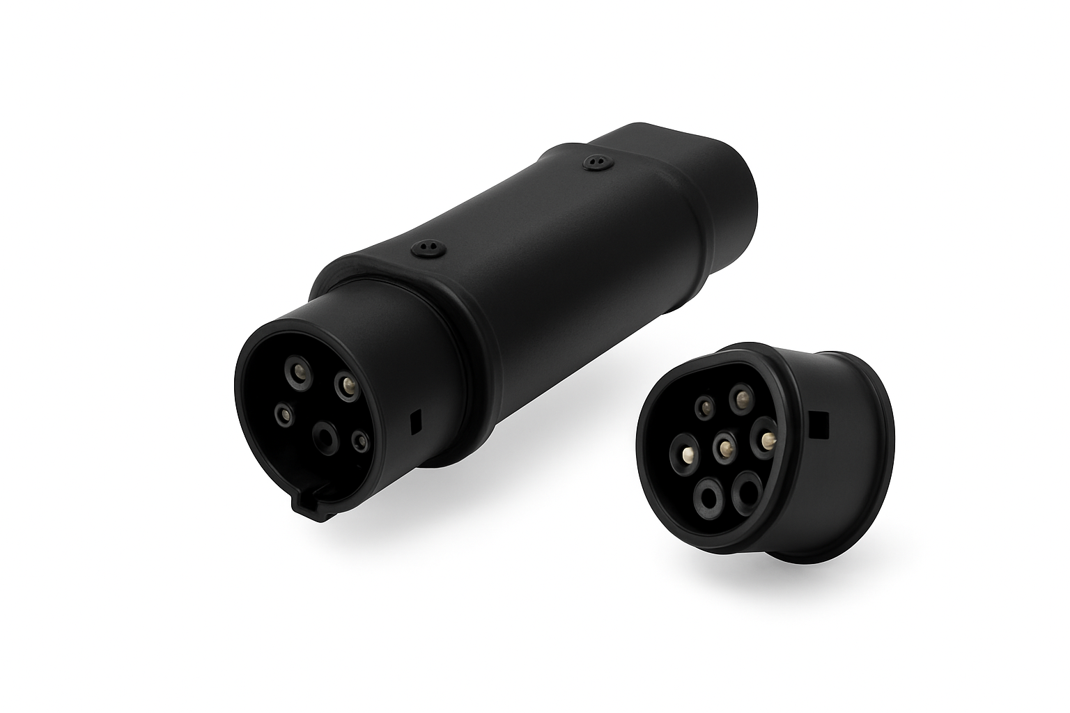 Adaptador de carga para vehículo eléctrico Tipo 2 a Tipo 1 Convertidor J1772