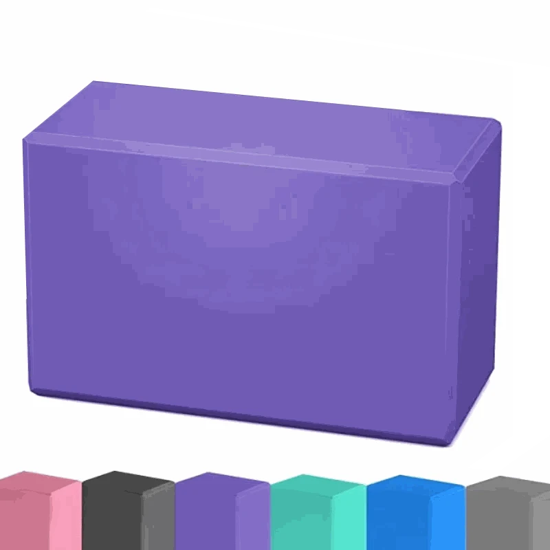 EVA Yoga Block for Stable, Supportive Training-PURPLE