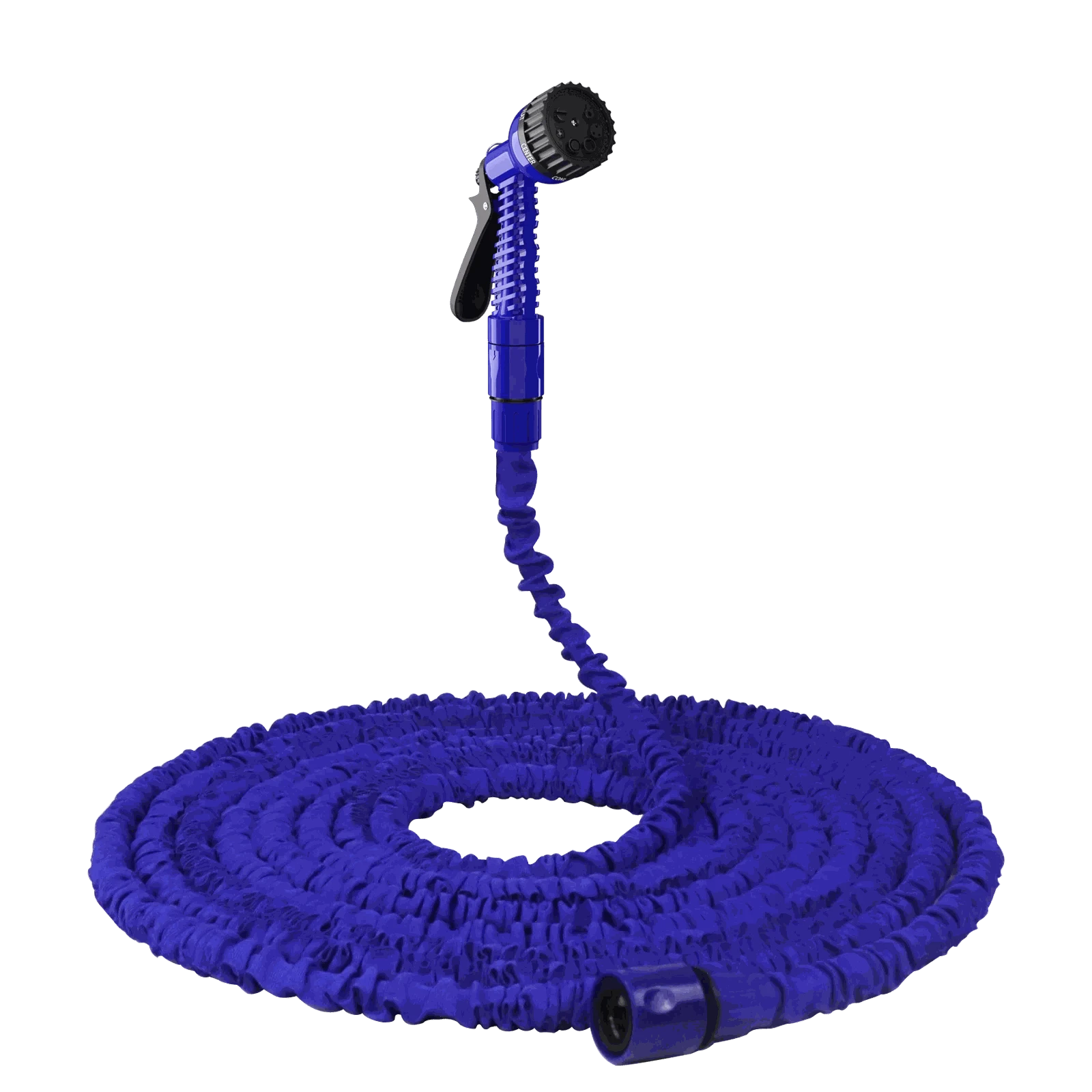 Expandable Garden Hose with 7‑Mode Spray Nozzle-Blue / 150ft / UNITED KINGDOM