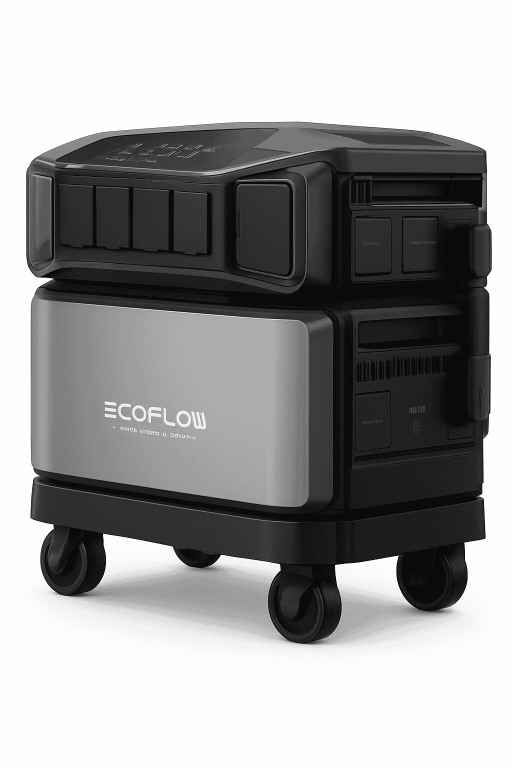 Expandable Power Station with Extra Battery, 7200W 120/240V, 12kWh LiFePO4 Backup-United States / US