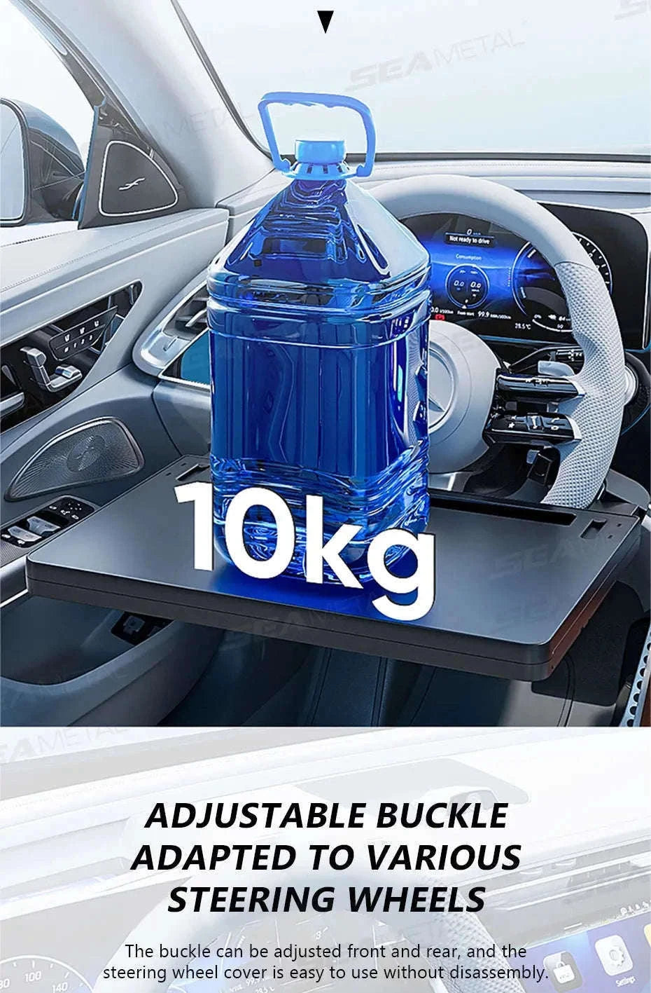 Extendable Steering Wheel Tray for Car-1pc