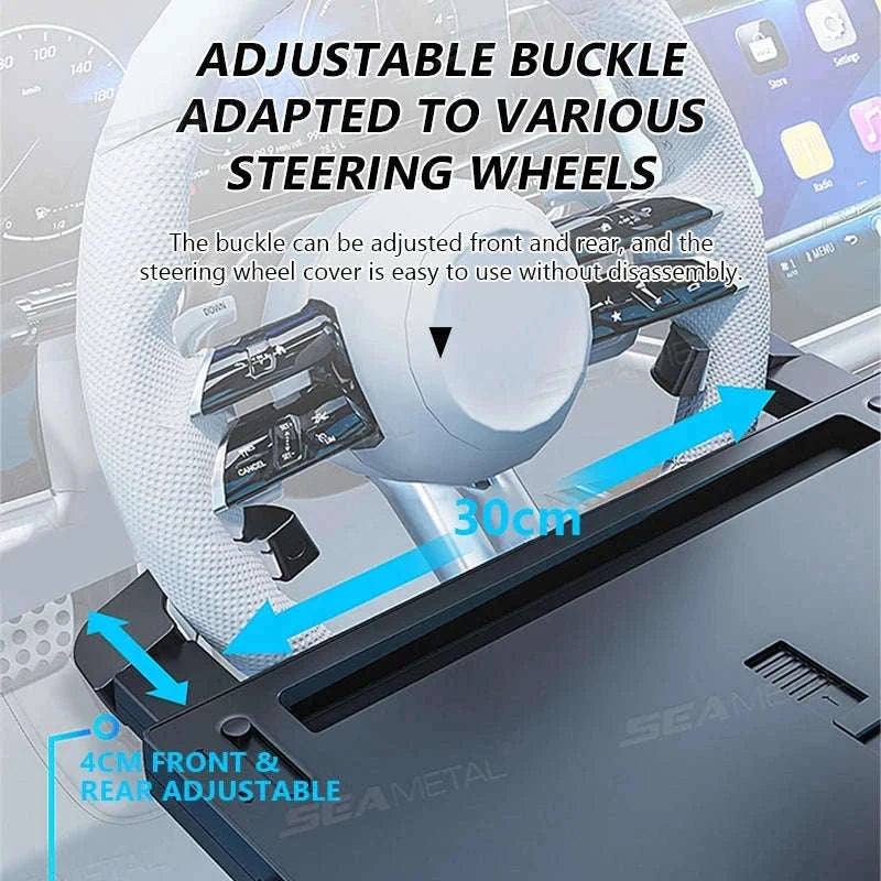 Extendable Steering Wheel Tray for Car-1pc