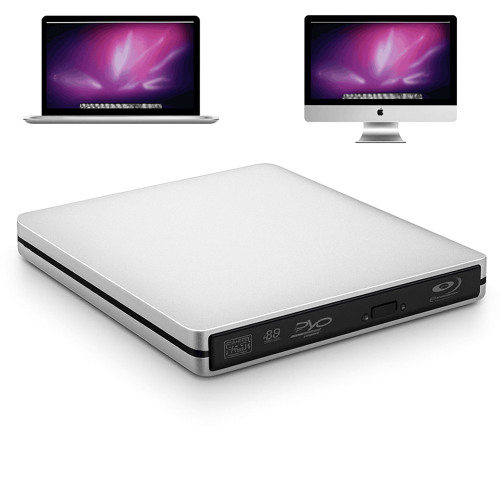 External USB 3.0 Blu-Ray Burner & Reader for Disc Access-Blu ray burner