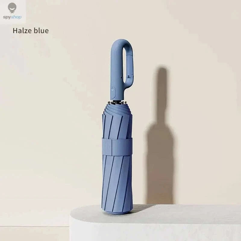 Extra-Large Windproof Umbrella with UV Protection-125Haze Blue
