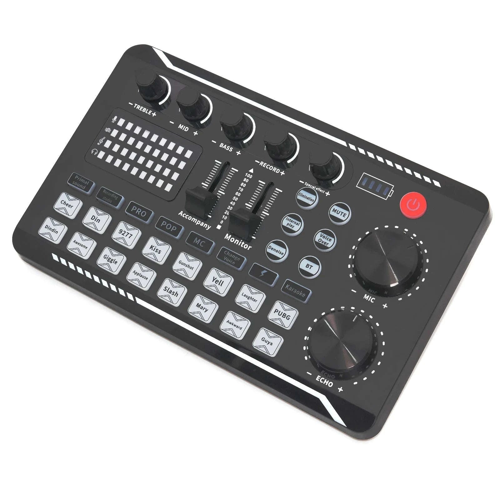 F998 Live Sound Card and DJ Audio Mixer-Default Title