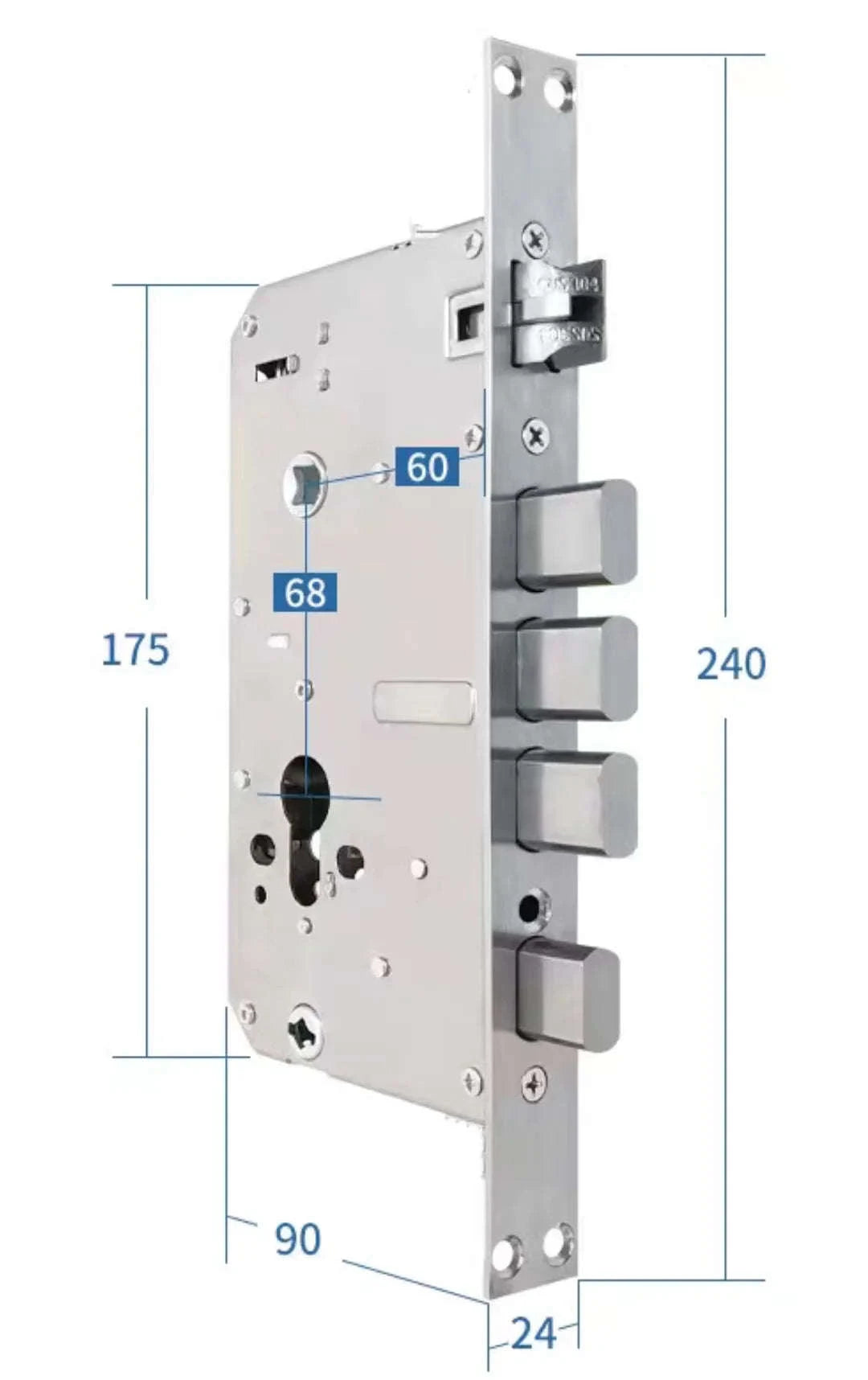 Face Recognition Digital Door Lock with Camera, Fingerprint & Keyless Entry-D14P 30280 S-C D-H / United States / Wishome app version