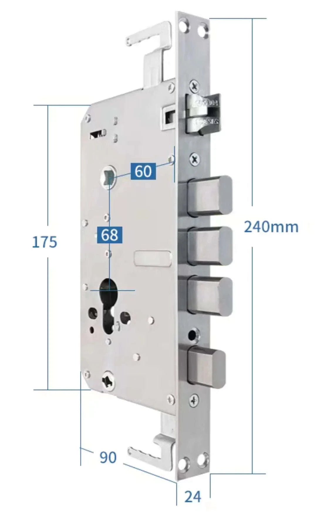 Face Recognition Digital Door Lock with Camera, Fingerprint & Keyless Entry-D14P 30280 S-C D-H / United States / Wishome app version